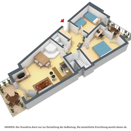 Апартаменти Residenz Sonnenhang I Фюссен